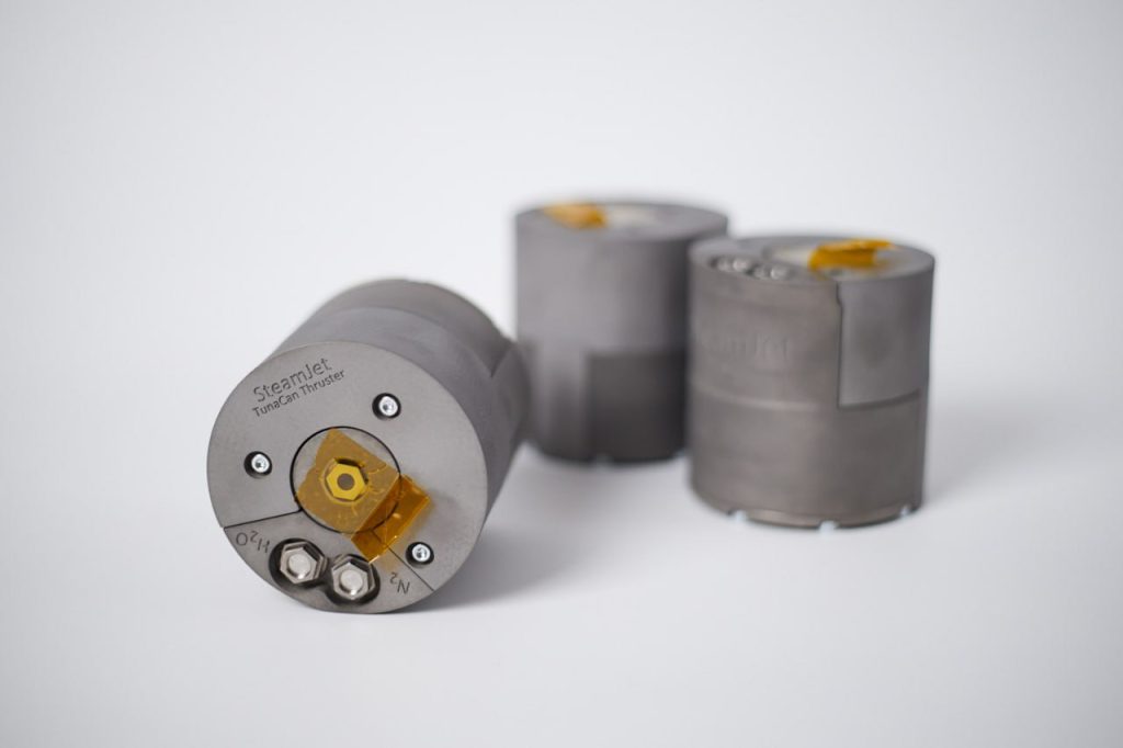 TunaCan water-based CubeSat propulsion system for academic missions