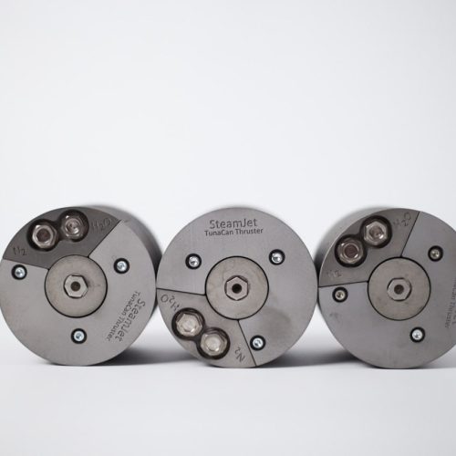 Compact satellite thruster used in academic training projects