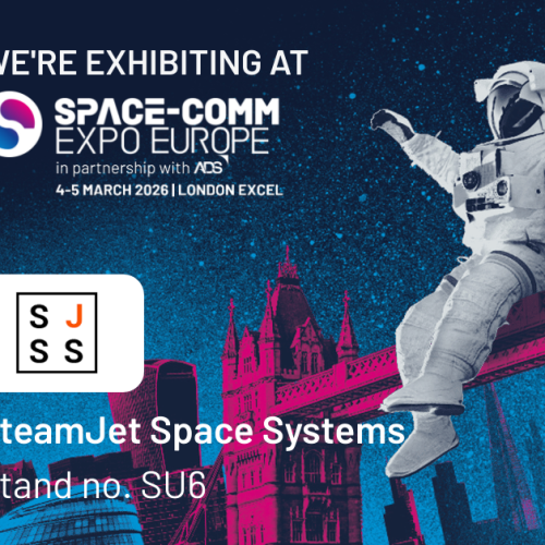 SteamJet Space at SpaceComm conference 2026