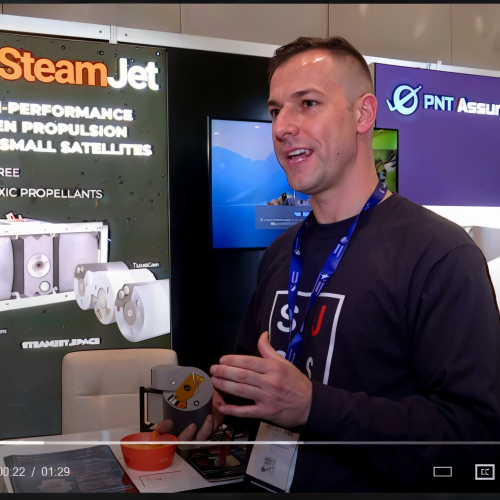 Interview at SpaceComm Expo Europe: SteamJet CEO Marco Pavan on Water‑Based CubeSat Thrusters