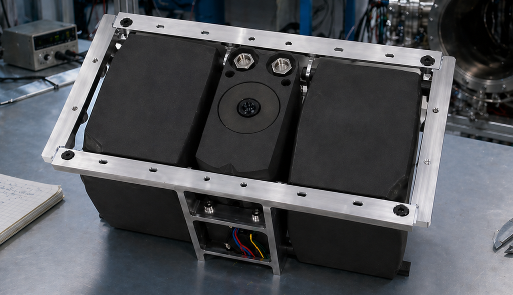 Thruster One water-based thruster for CubeSats compact propulsion system for small satellites