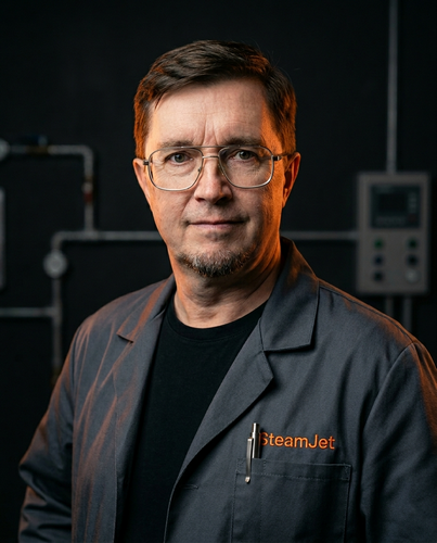 Gleb Philin - SteamJet Production Leader & Co-founder
