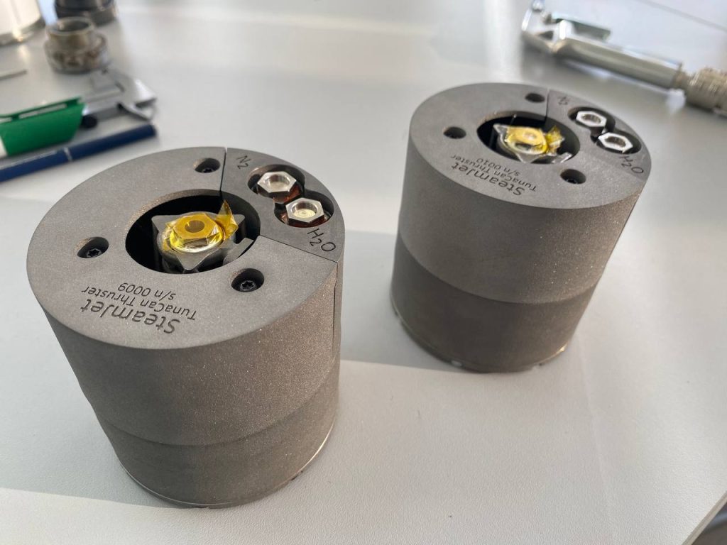 SteamJet TunaCan water-based CubeSat thruster